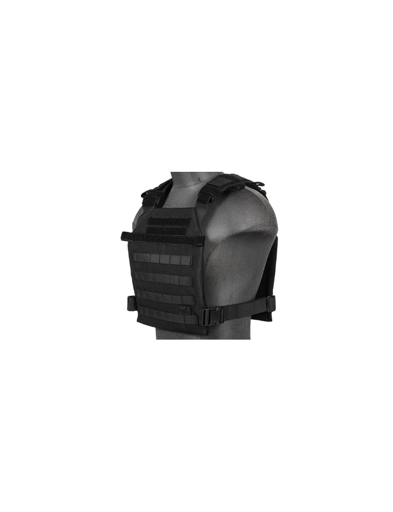 Gilet Lesté Infinity Porte-plaque – Noir, Jusqu'à 80kg, Dégagement Rapide