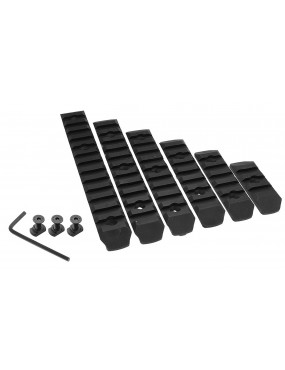 RAILS M-LOCK EN POLYMER NOIR
